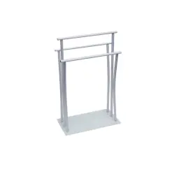 Tendance Držač peškira metalni sa 3 prečke, beli