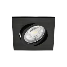 Braytron LED Spot Svetiljka Kvadratna 7W Crna CCT BD02-10781