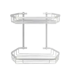 Minotti Držač 360x170x330 žičani dupli ugaoni aluminijum MA813