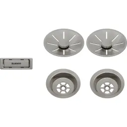 Blanco dvodelni dodatak sifonu saten platinum 207410