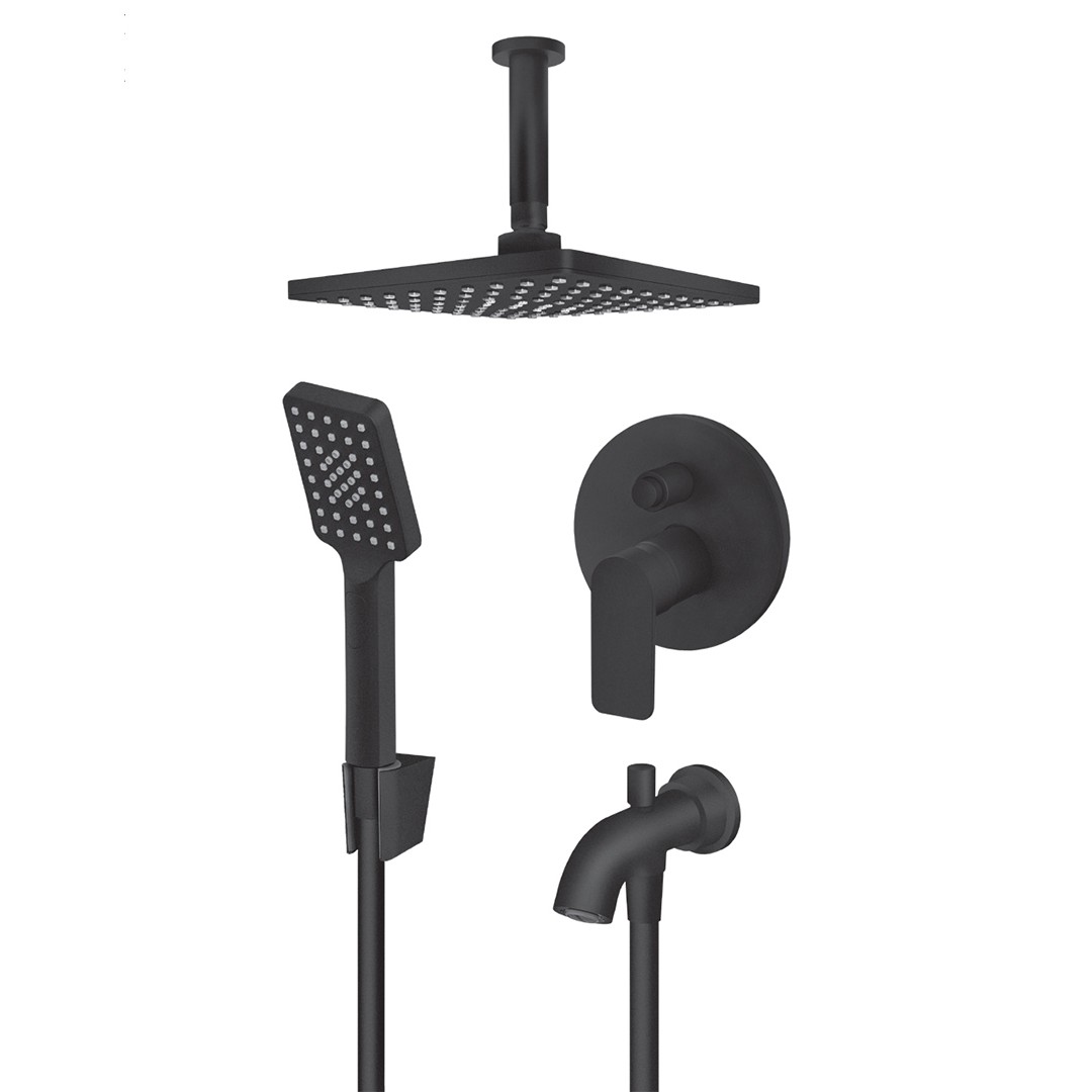 Rosan S2 Black uzidna baterija za tuš kadu 231703B1