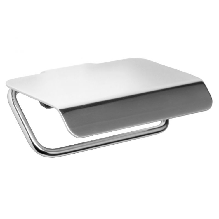Tatay Držač toalet papira Zidni FLAT 12X5X10CM ALUMINIJUM HROM