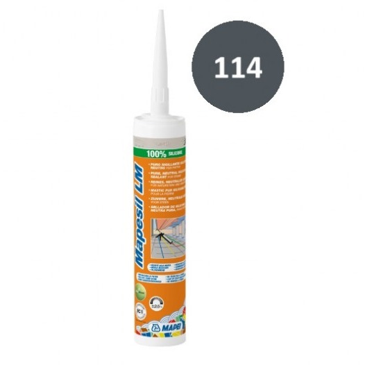 Mapei Mapesil LM 114 Antracit kartuša 310 ml