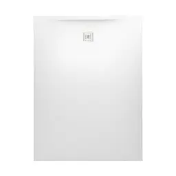 Laufen Pro Marbond tus kada 130x90 od livenog mermera sifon na kracoj strani antracit 2.1595.8.078.000.1