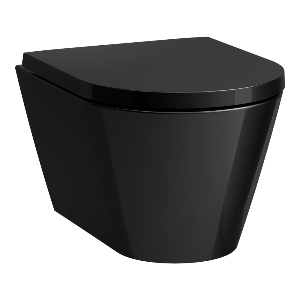 Laufen Kartell konzolna wc solja crna 8.2033.1.020.000.1