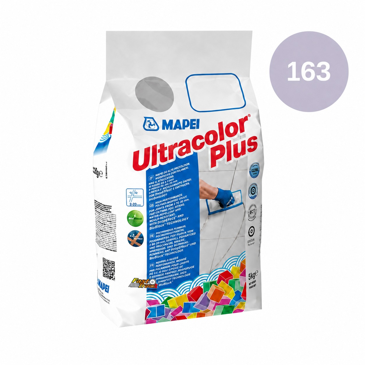 Mapei Ultracolor Plus 163 Svetlolila 5 kg