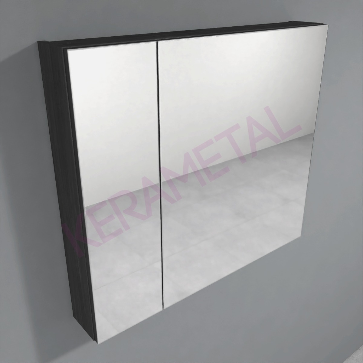 Kolpa ormarić Naomi TON 80cm Dark concrete 546790