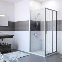 Huppe Classics 2 Bočni Panel Od 70 Prozirno Antiplak Staklo Silver H=2M C20508.069.322