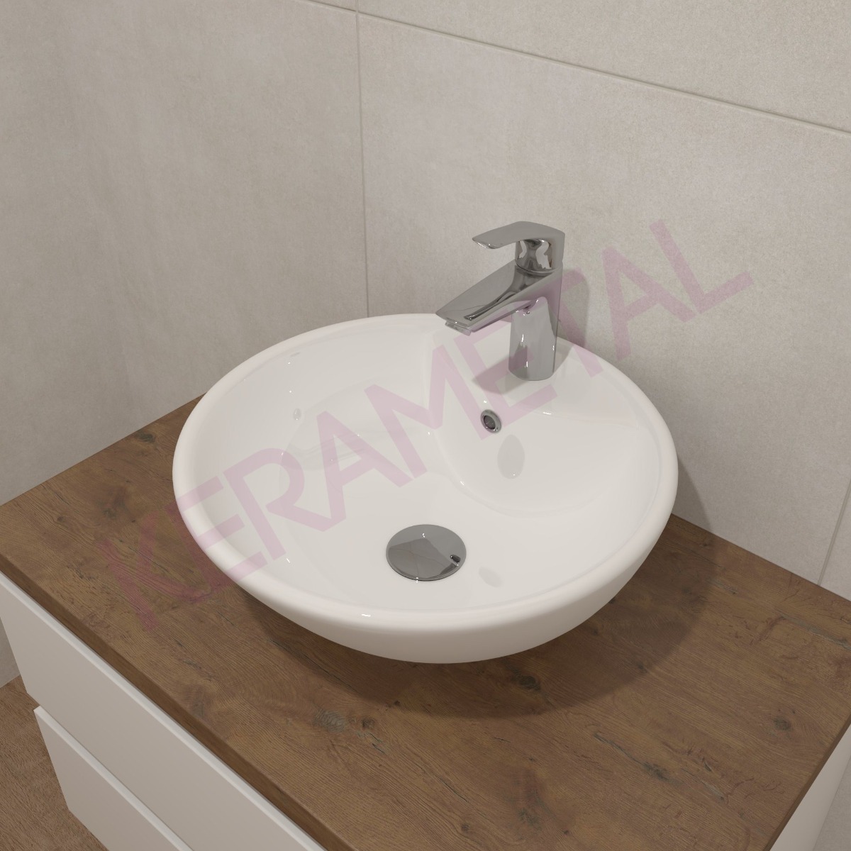 Elegant KS-fi 450/170mm nadgradni lavabo