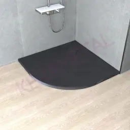 Kolpa Tuš kada Moonwalk R100 - Liveni mermer Antracit 922900