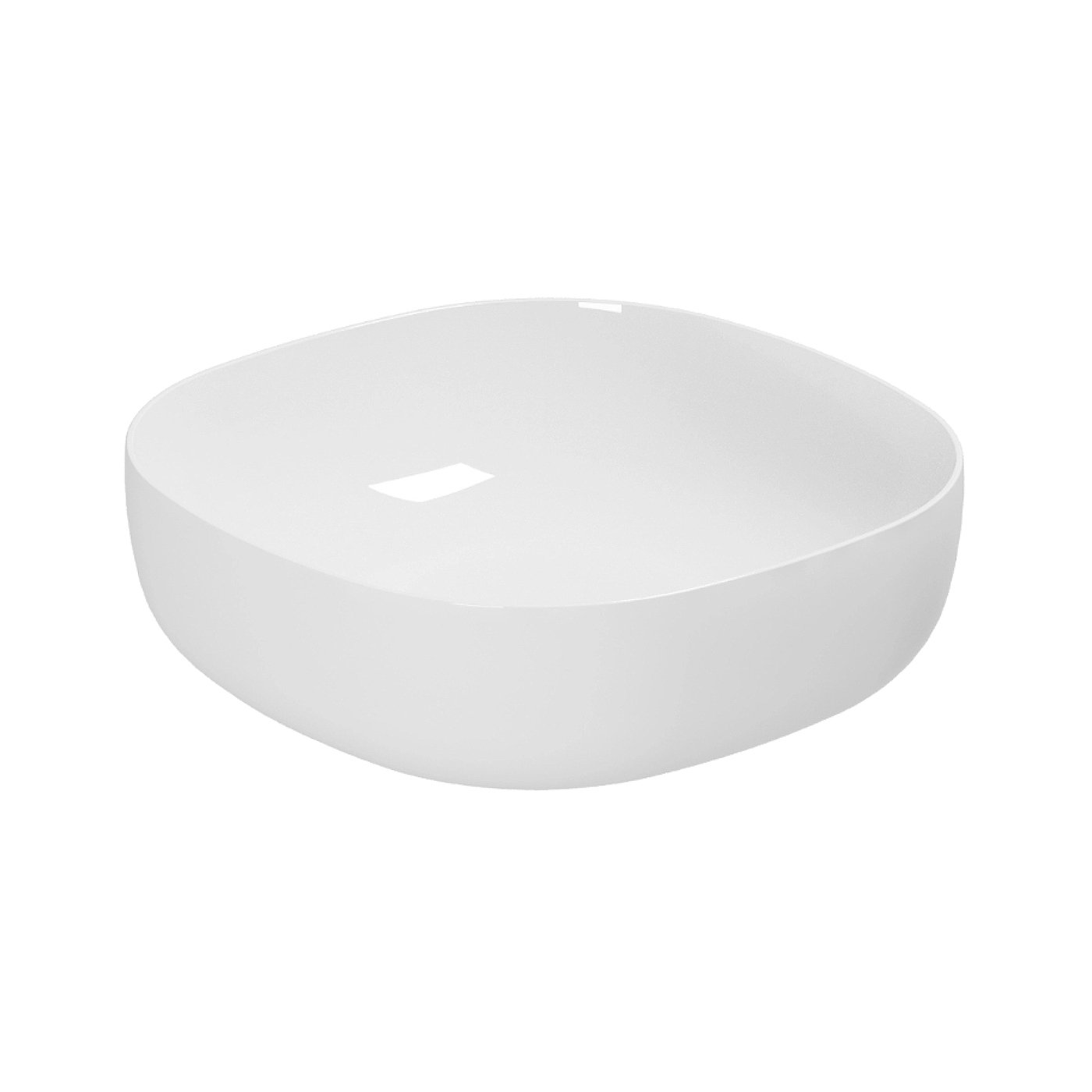 Azzurra Elegance Zip nadgradni umivaonik 45x45x15cm Bianco ELLA045450Z0BI