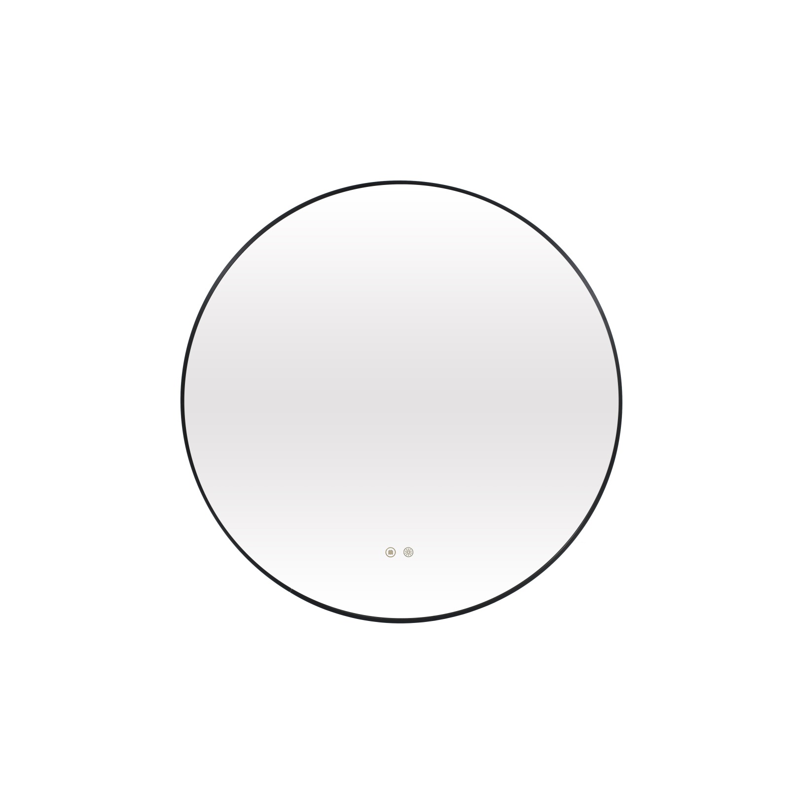 Hydra LED Ogledalo sa crnim ramom, anti-fog i dimerom F80 [DH-L2363]