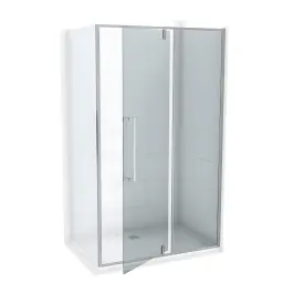 COPEN ABSOLUT Stakleni paravan 900×2000 staklo 6mm providno sa pivot vratima C-02-6220