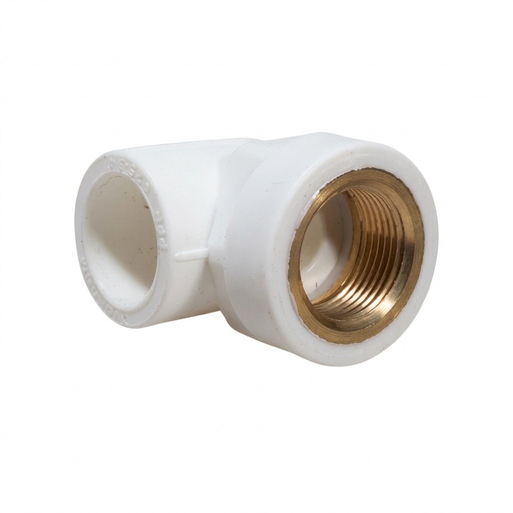 Valdom koleno 90 fi25x3/4 UN PPR belo