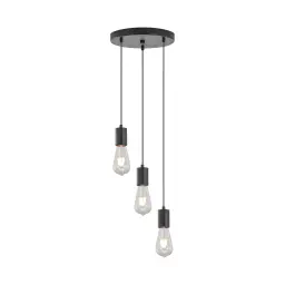 Braytron Visilica 3-Glava E27 Crni BV04-00061