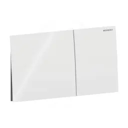 Geberit Sigma70 tipka za dvokoličinsku tehniku ispiranja belo - staklo 115.622.SI.1