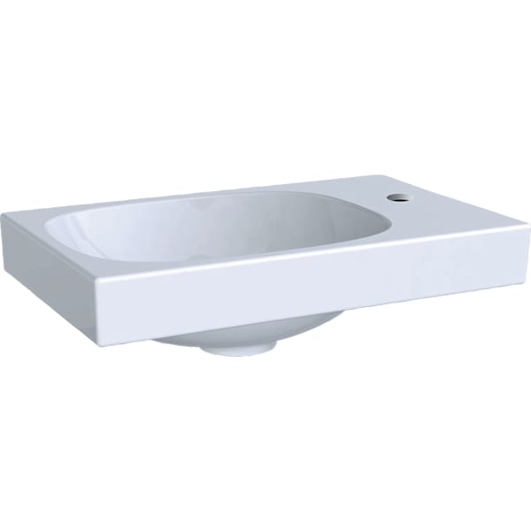 Geberit Acanto lavabo otvor slavine desno 40x25cm 500.635.01.2
