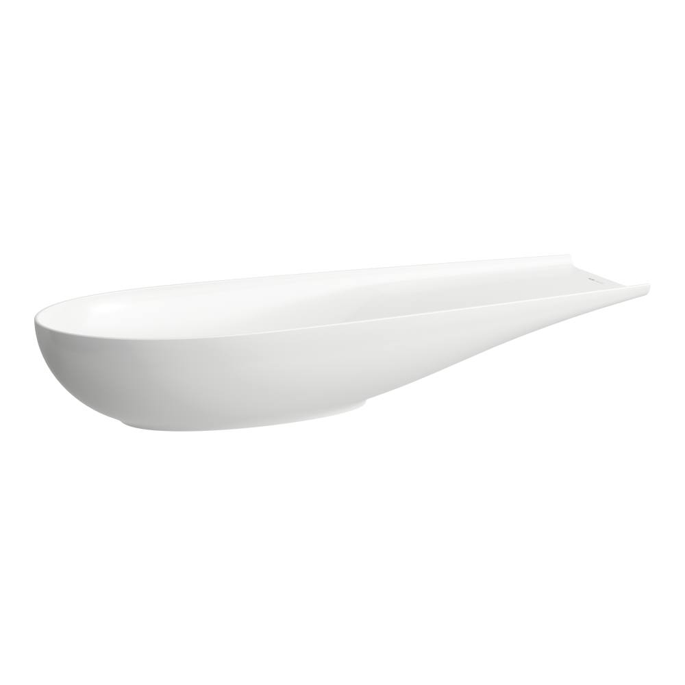 Laufen ilbagnoAlessi lavabo nadgradni 100x38 black matt 8.1897.4.716.112.1