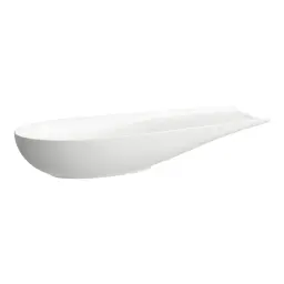 Laufen ilbagnoAlessi lavabo nadgradni 100x38 black matt 8.1897.4.716.112.1