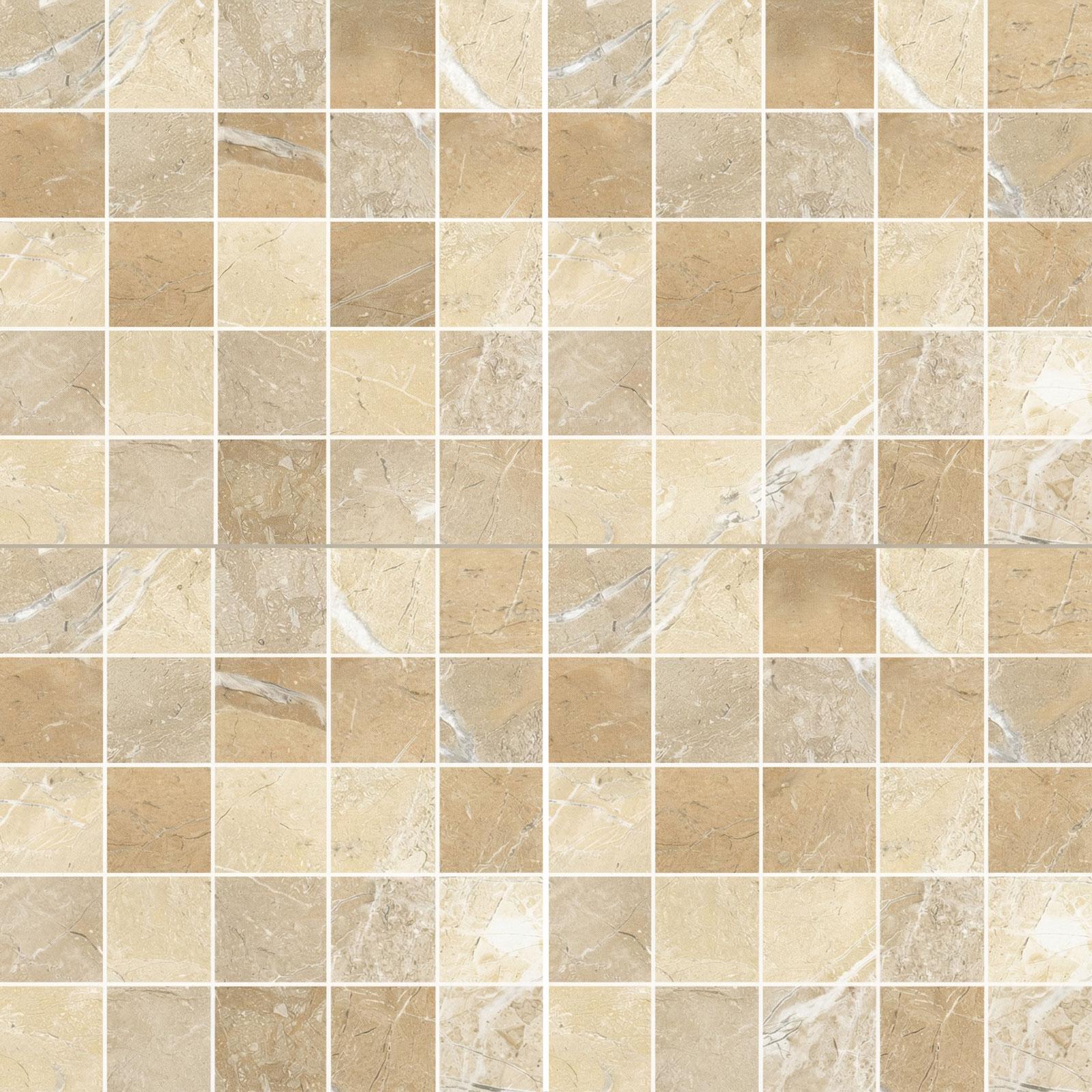 Marmo Moca Mosaic 25×40