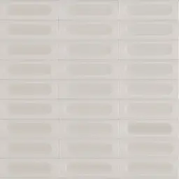 Marazzi Confetto Bianco STR. 3D Savoiardo 5x15cm MEUV