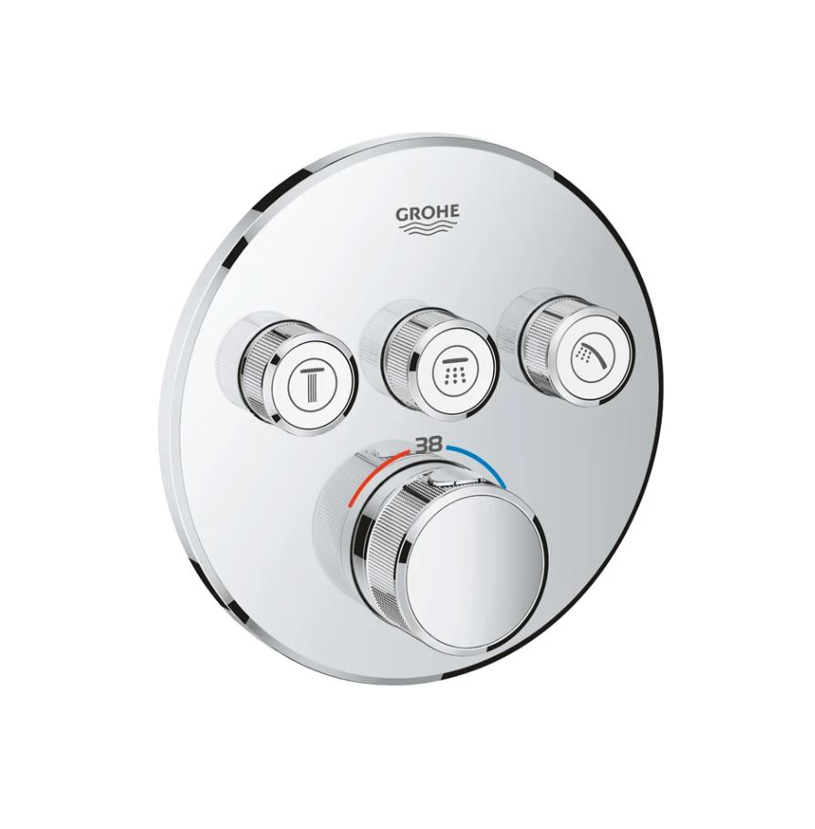 Grohe Grohtherm Smartcontrol Termostatski mešač sa tri funkcije HROM 29121000