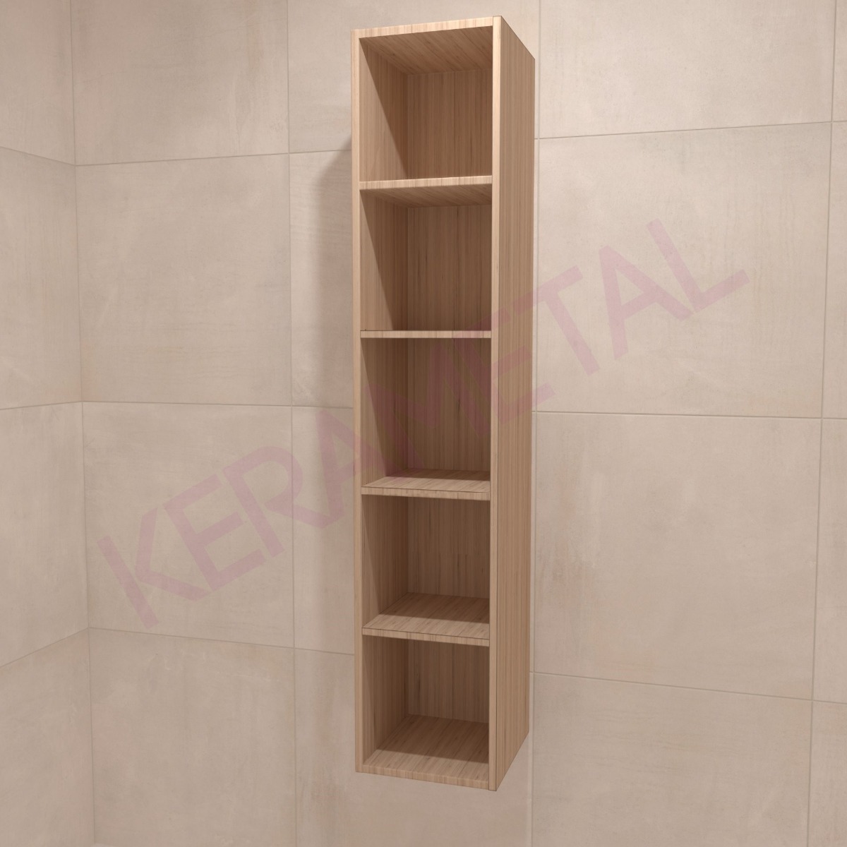 Kolpa ormarić Naomi N 1500/300mm Natural wood 546900