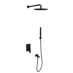 Copen Nook baterija sa tuš setom 3 mat crna C-01-116MB