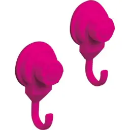 Tendance Vakuum vešalica 2/1 4,5x3,5x8,7cm pp roze