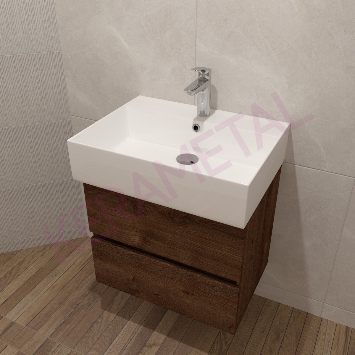 PLAZA KN-60 Donji sa umivaonikom 600x450/150mm
