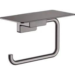 Hansgrohe AddStoris držač toalet papira sa policom brushed black hrom 41772340