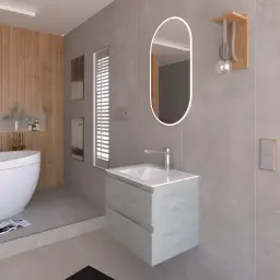 Friendly 600BX Grigio Caldo Lavabo E-8005-60