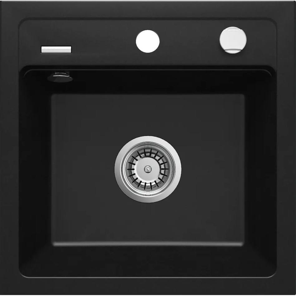 Deante Zorba ZQZ N103 ugradna Crna 440x440/184mm