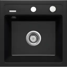 Deante Zorba ZQZ N103 ugradna Crna 440x440/184mm