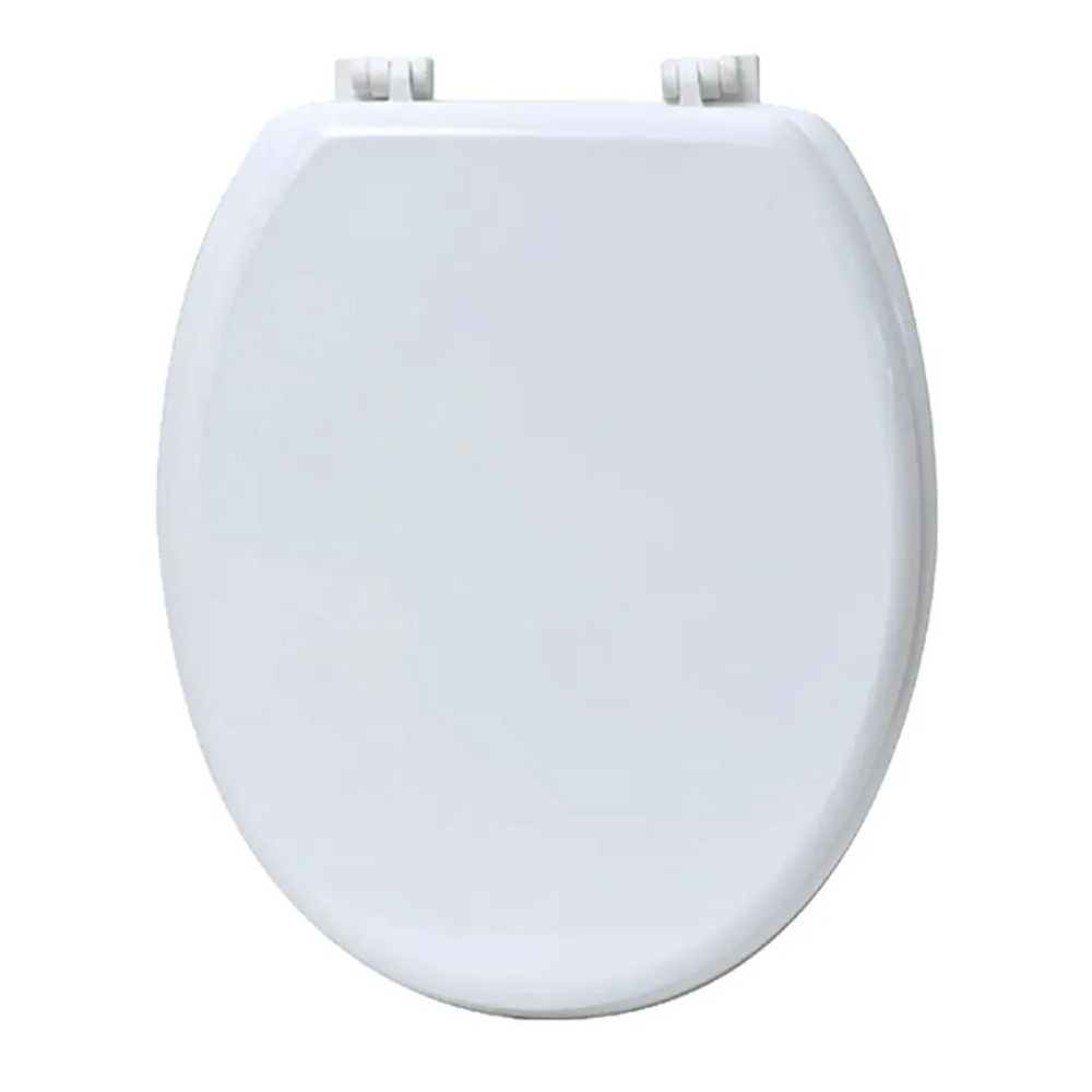 Tendance WC daska MDF SA PLASTIČNIM ŠARKAMA 37,5X46CM MDF Bela