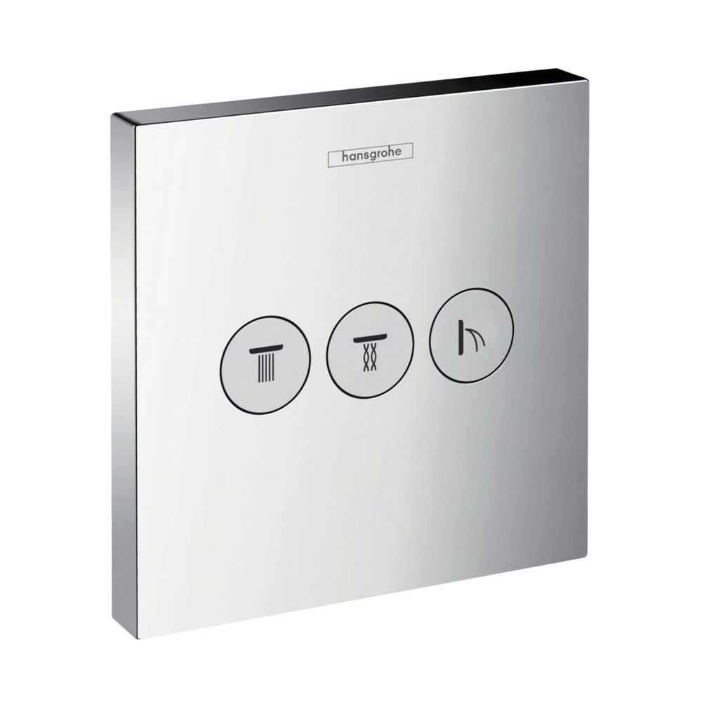 Hansgrohe Select ugradna maska za tuš 3 funkcije kocka Chrome 15764000