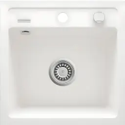 Deante Zorba ZQZ A103 ugradna Alabaster Bela 440x440/184mm