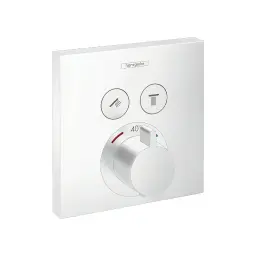 Hansgrohe ShowerSelect mešač termostatski za tuš kadu 2 funkcije Matt White 15763700