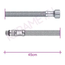 Remer brinoks M10-3/8F-45cm INOX
