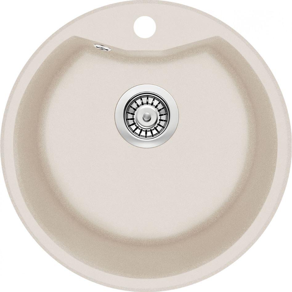 Deante Solis ZRS 5803 Okrugla sudopera Bež 480X480/180mm