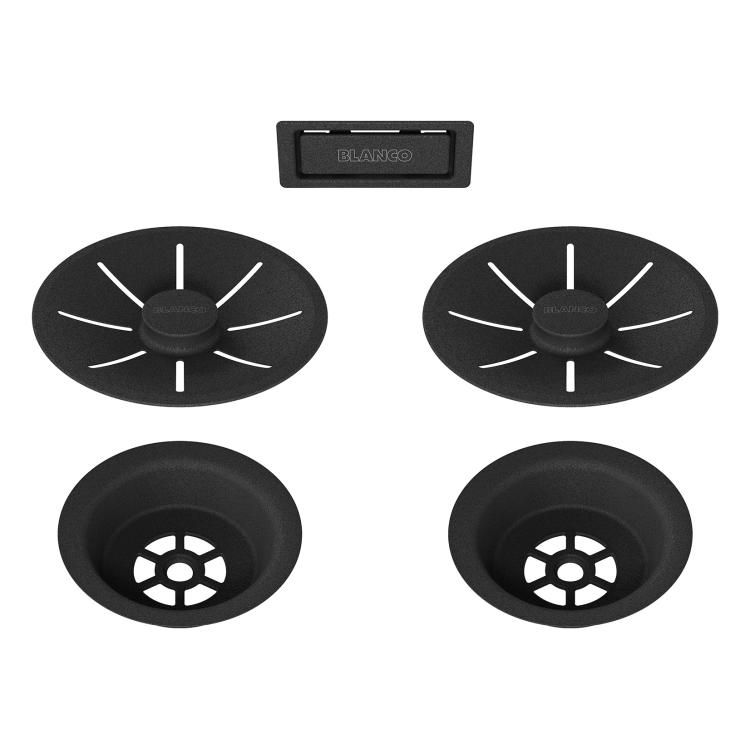 Blanco rešetkasta korpica za slivnik black matt 239979