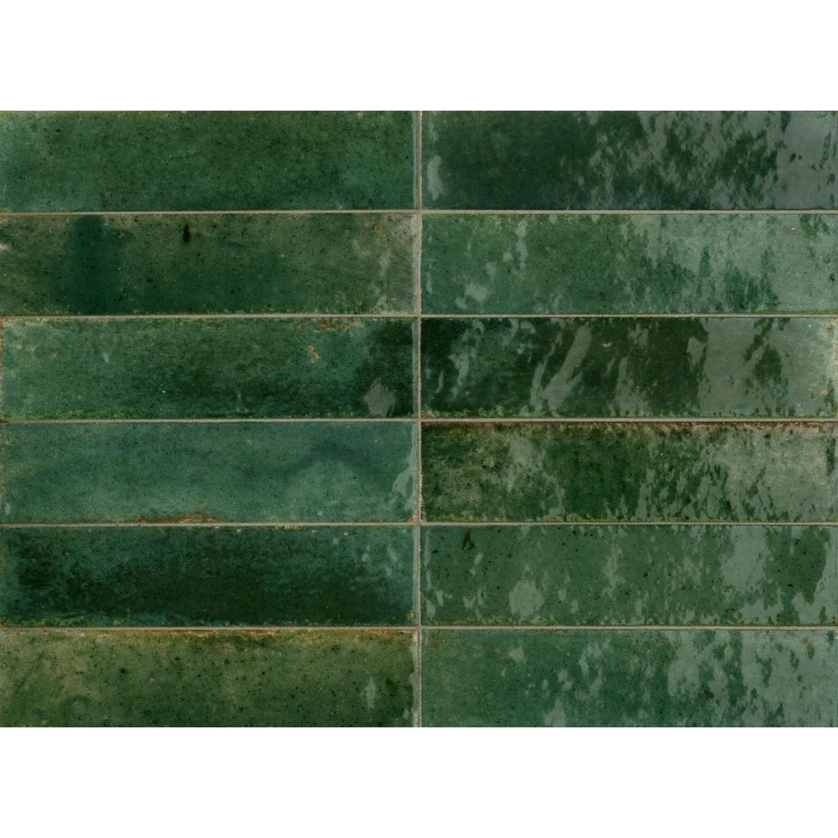Marazzi Lume Green Lux 6x24cm M6RQ
