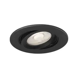 Braytron LED Spot Svetiljka Okrugla 7W Crna CCT BD02-00681