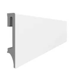Espumo 201 PVC lajsna 80mm white 2,4m