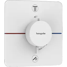 Hansgrohe ShowerSelect Comfort Q mešač termostatski za skrivenu ugradnju 2 funkcije Matt White 15583700