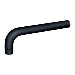 Rosan Izliv sa rozetom sa perlatorom duž. 230 mm - BLACK PIZLM24D