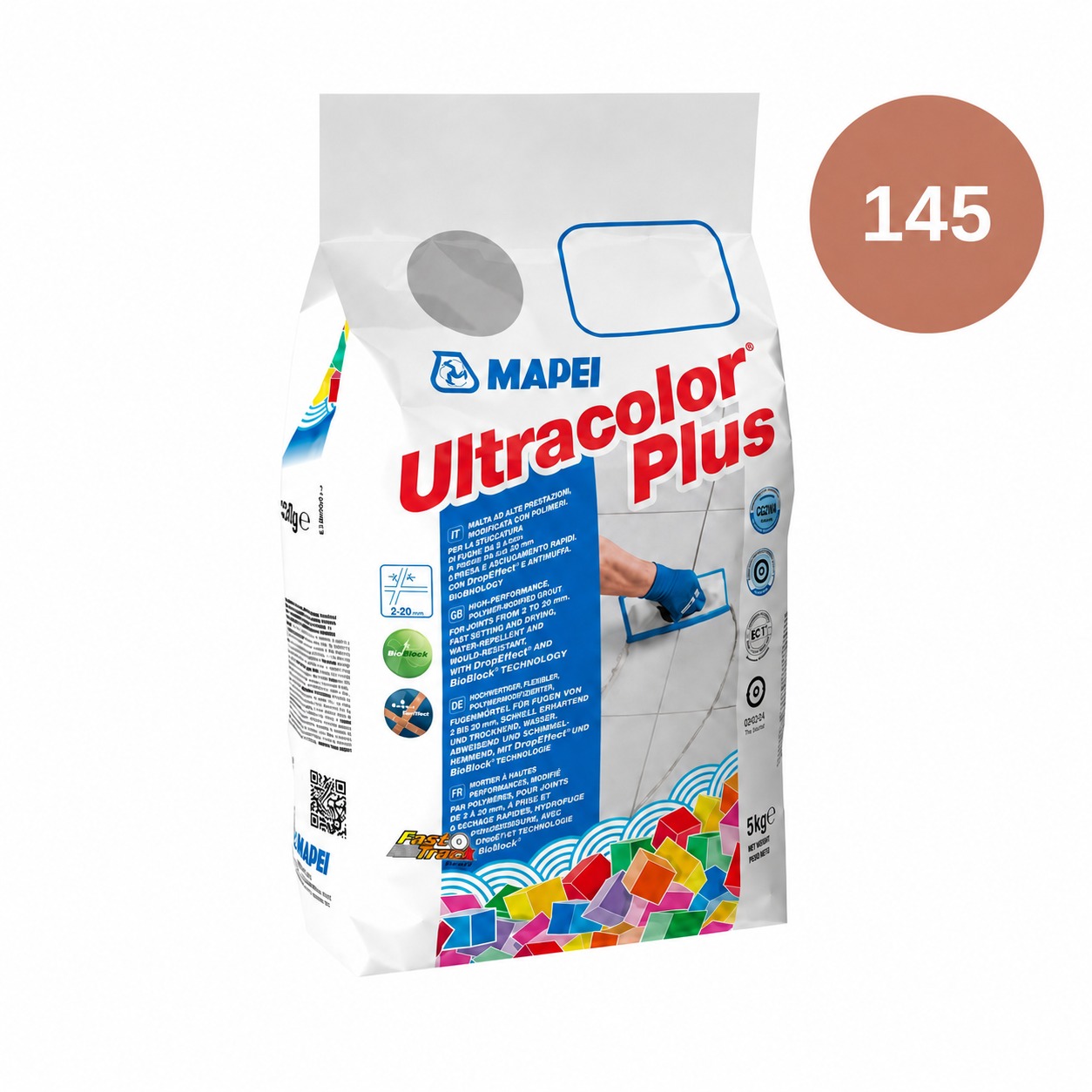 Mapei Ultracolor Plus 145 Terra Di Siena 5 kg