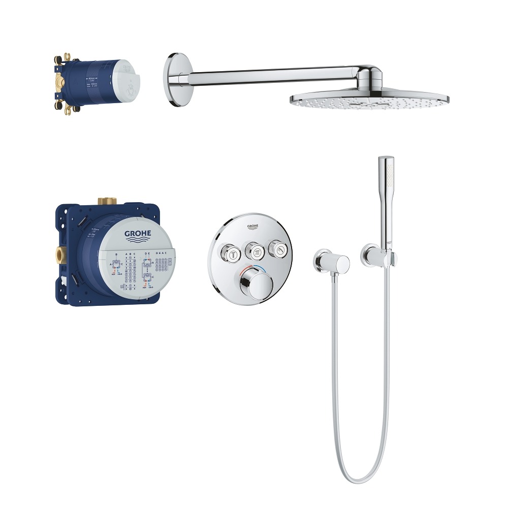Grohe Smartcontrol ugradni tuš set chrome 34709000