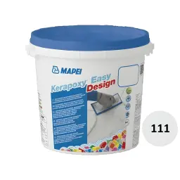 Mapei Kerapoxy easy design 111 Srebrno Siva kantica 3 kg