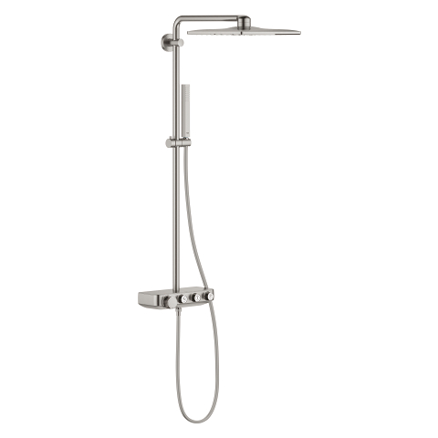 Grohe Euphoria Smartcontrol Sistem 310 Cube Duo termostatski usponski tuš supersteel 26508DC0